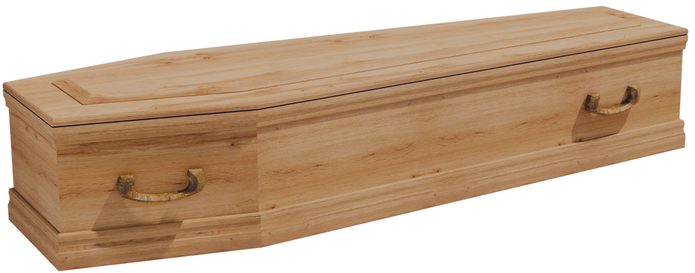 COFFIN AMBER GP9102 OAK