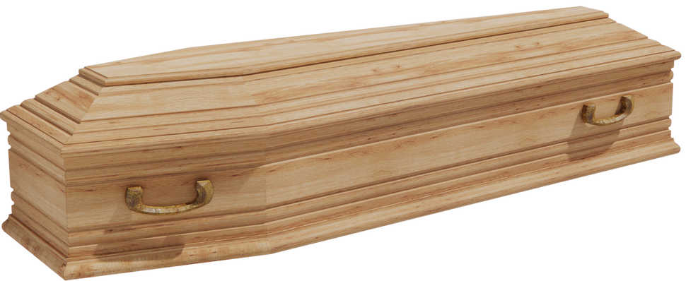 COFFIN TOPAZ GP9114 OAK