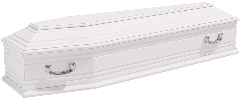 COFFIN TOPAZ GP9116 WHITE